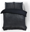 Dekbedovertrek Glamour Flanel Deco Foil Zwart