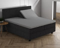 Dubbel Jersey 220 gr. Splittopper hoeslaken Grijs