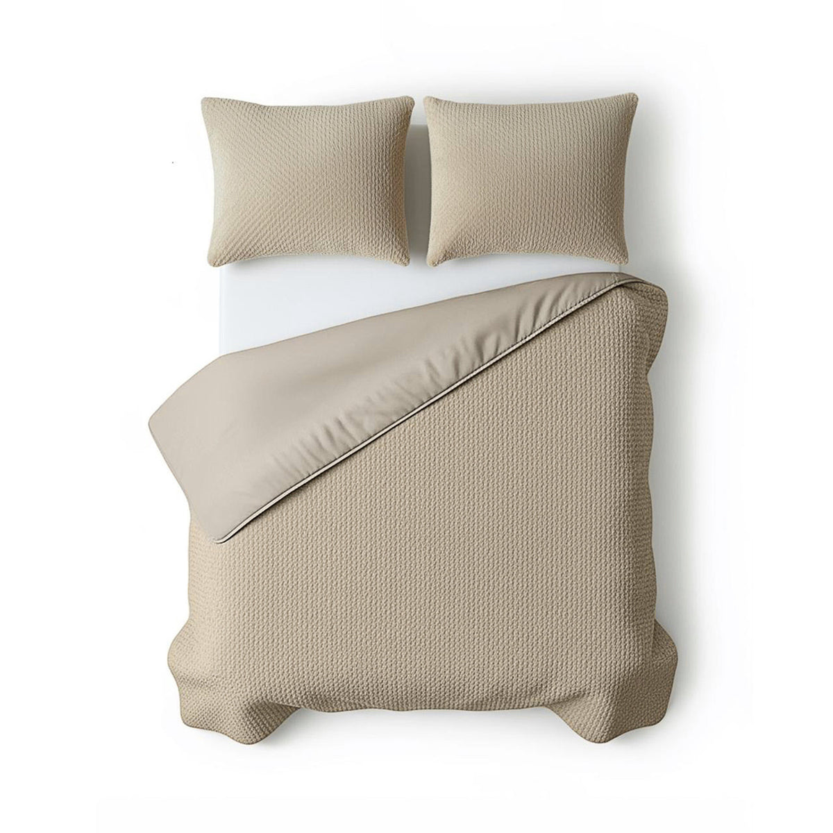Dekbedovertrek Fur Teddy Taupe