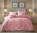 Dekbedovertrek Velvet Pintuck Roze
