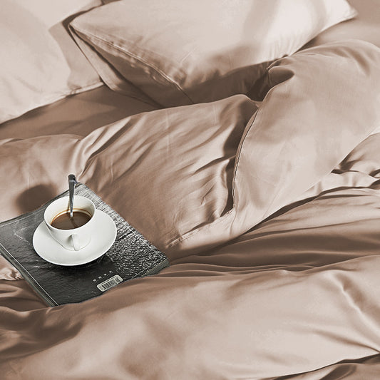 Dekbedovertrek 100% Bamboo Taupe