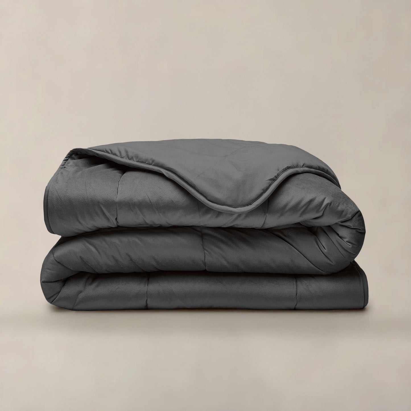 Lazy Dekbed Velvet Antraciet