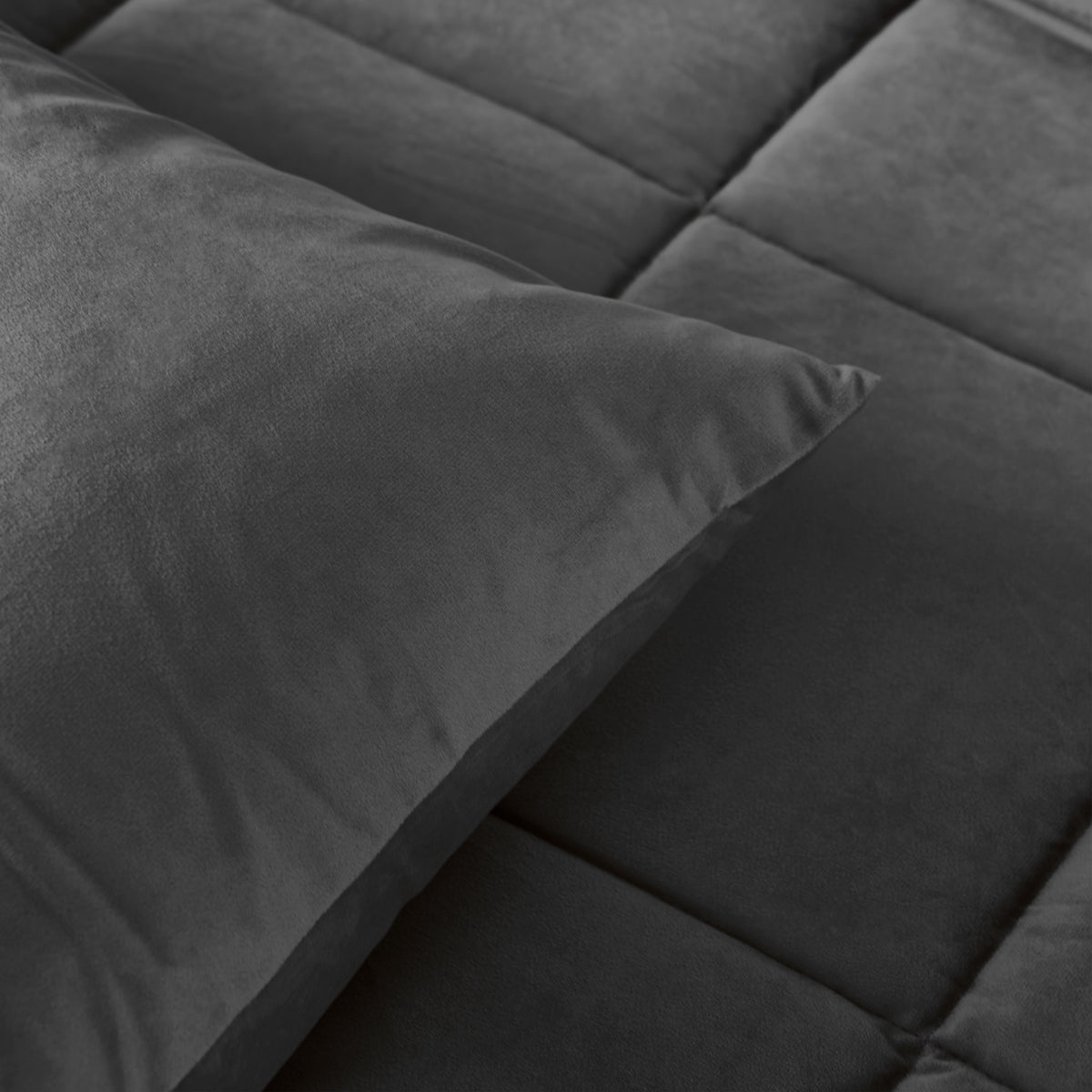 Lazy Velvet Dekbed Antraciet