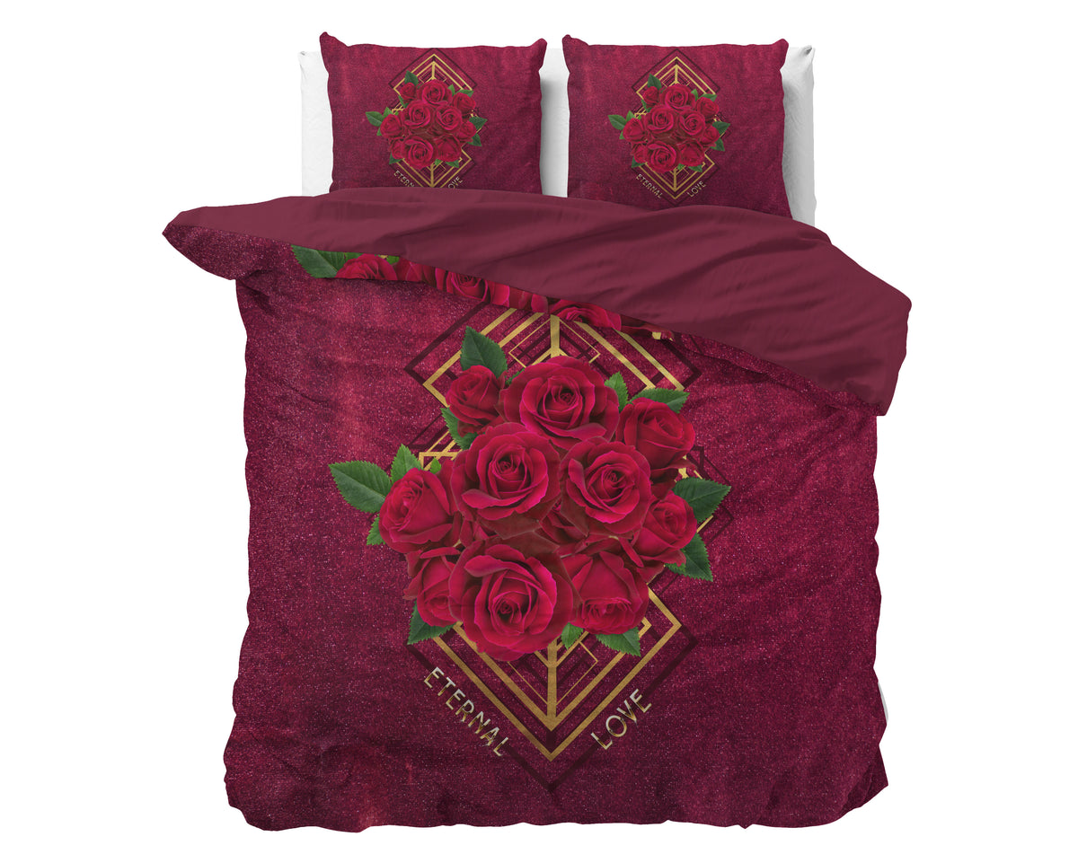 Dekbedovertrek Eternal love Rood