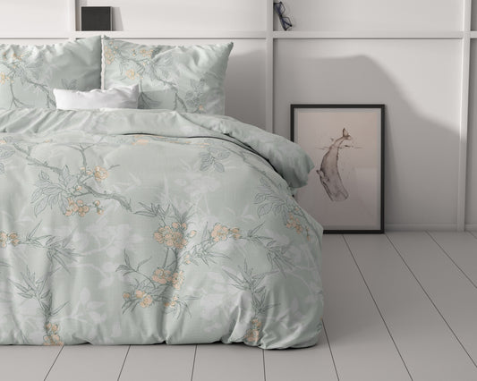 Dekbedovertrek Blossom Blauw