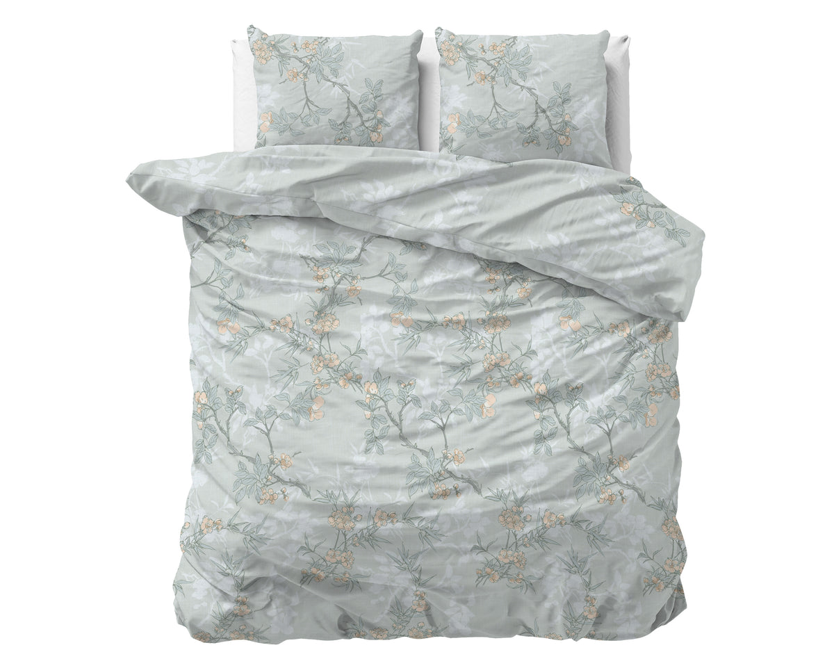 Dekbedovertrek Blossom Blauw