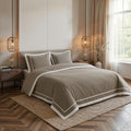 Dekbedovertrek Gallardo Taupe