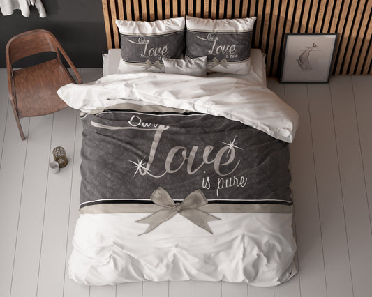 Dekbedovertrek Pure Love Wit