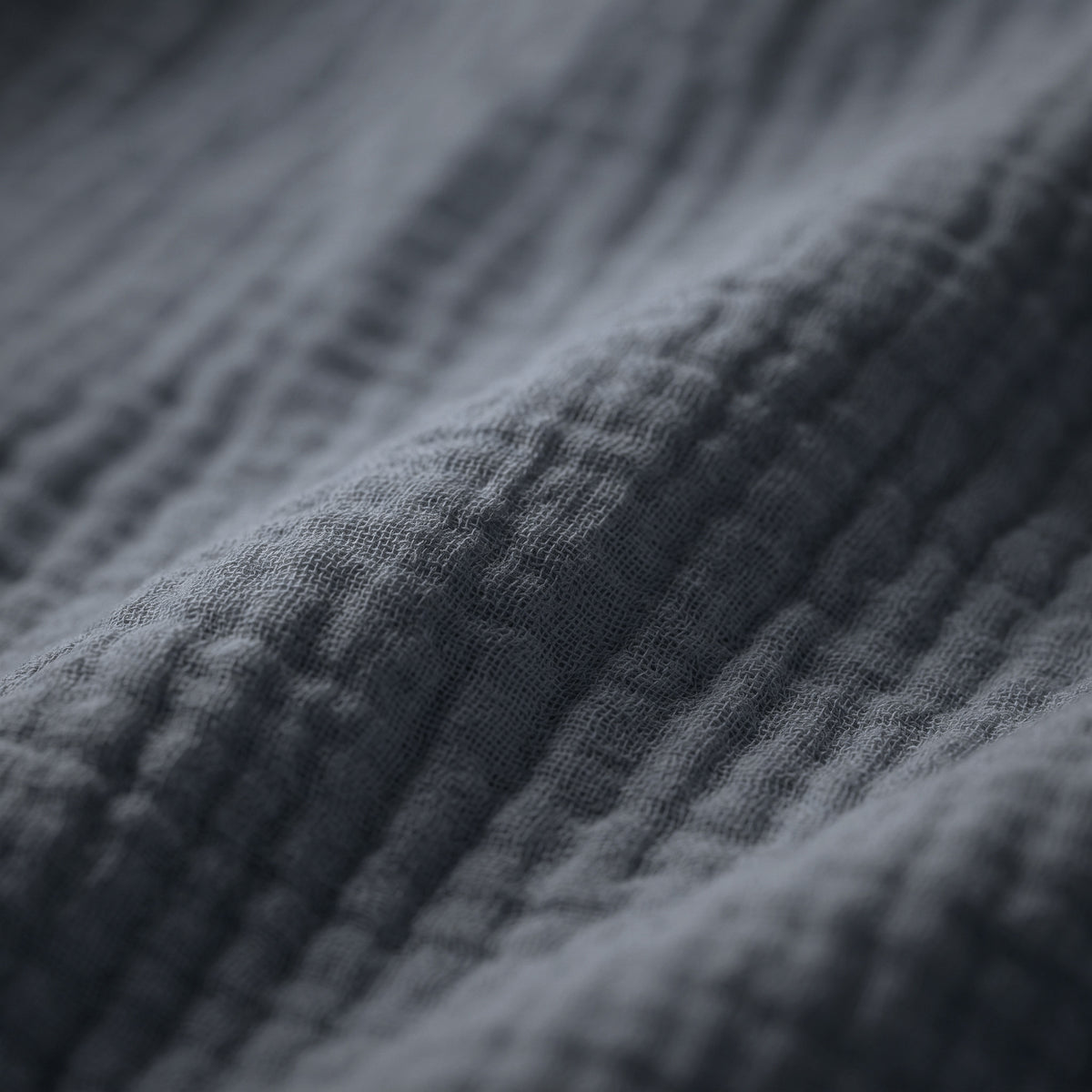 Dekbedovertrek Mousseline Midnight Blauw