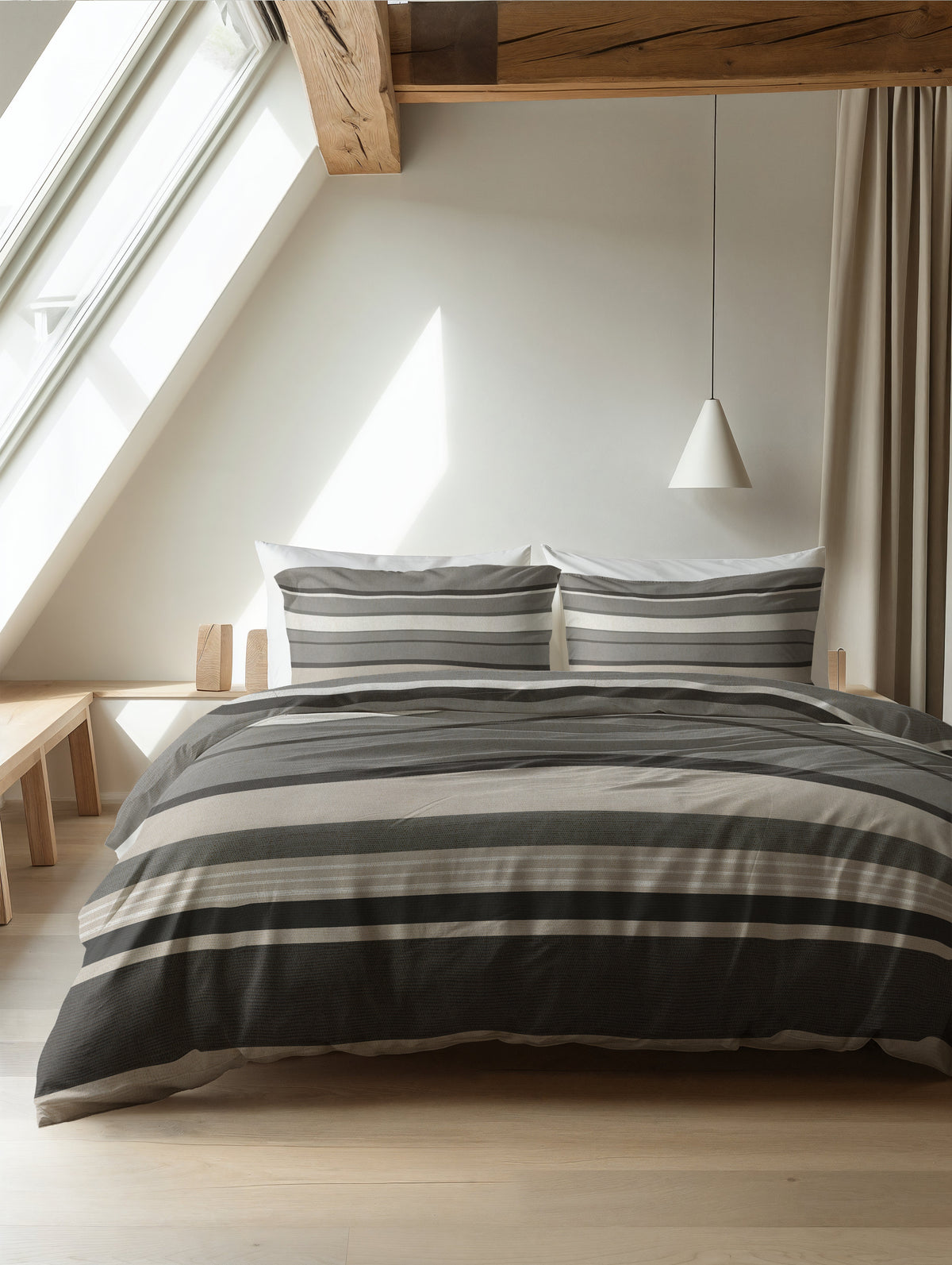 Dekbedovertrek Zuma Taupe