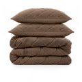 Lazy Dekbed Teddy Taupe/Bruin Met Kussenslopen