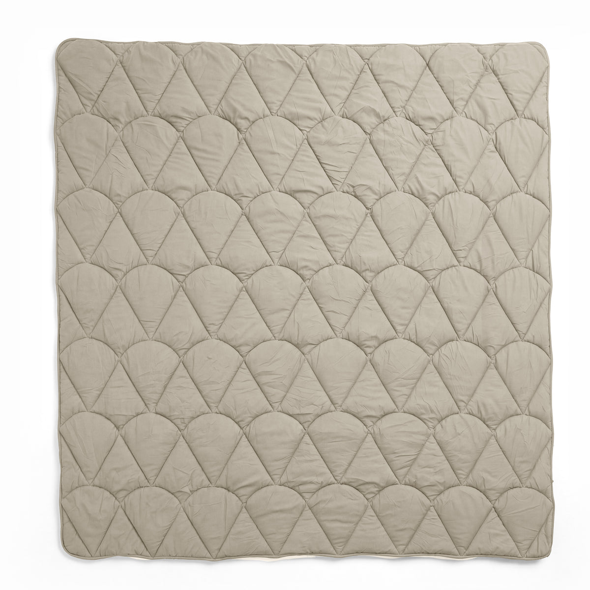 Lazy Dekbed Velvet Taupe/Grijs Met Kussenslopen