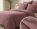 Lazy Dekbed Mousseline Oud Roze Met Kussenslopen