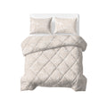 Dekbed Zonder Overtrek Zeke Beige – Wasbaar, extra lang 220 cm