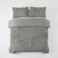 Dekbedovertrek Faux Fur Syon Grijs