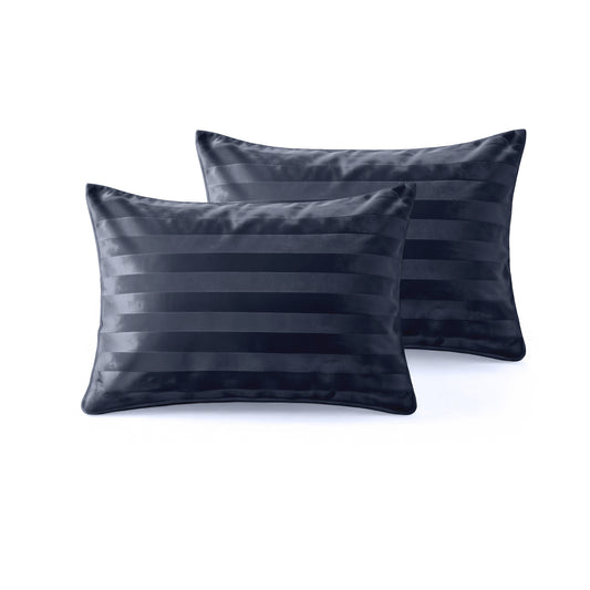 NordDream Lazy Hotel Velvet Kussenslopen 2Pack Navy
