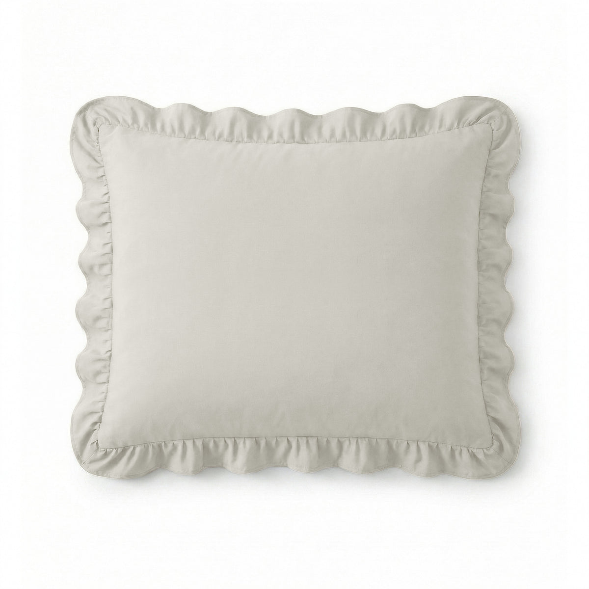 NordDream Lazy Ruffles Kussenslopen 2Pack Gebroken Wit