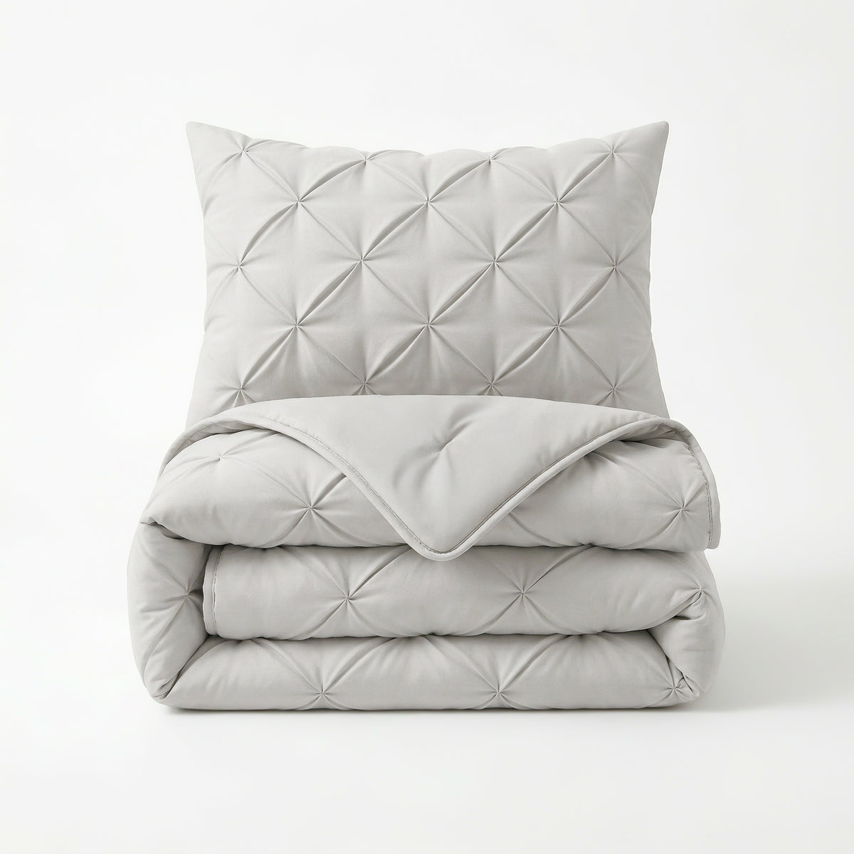 Dekbed Zonder Overtrek Pintuck Off white – Wasbaar