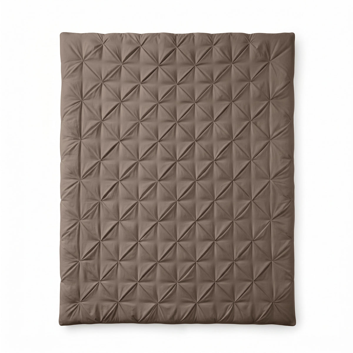 Dekbed Zonder Overtrek Pintuck Taupe – Wasbaar