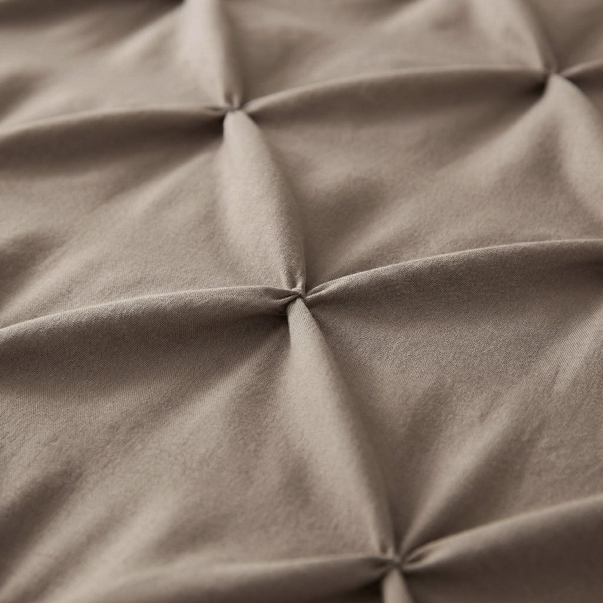 NordDream Lazy Pintuck Kussenslopen 2Pack Taupe