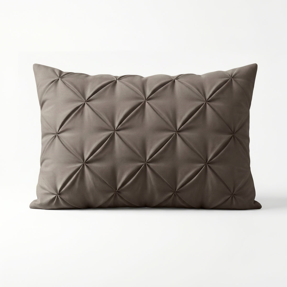 NordDream Lazy Pintuck Kussenslopen 2Pack Taupe