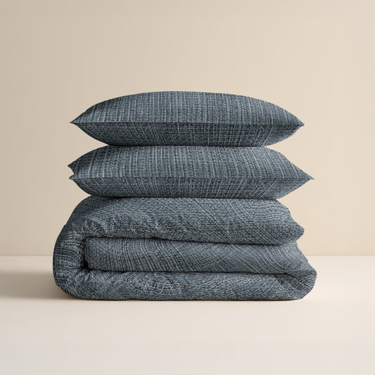 Dekbedovertrek Vintage Blauw