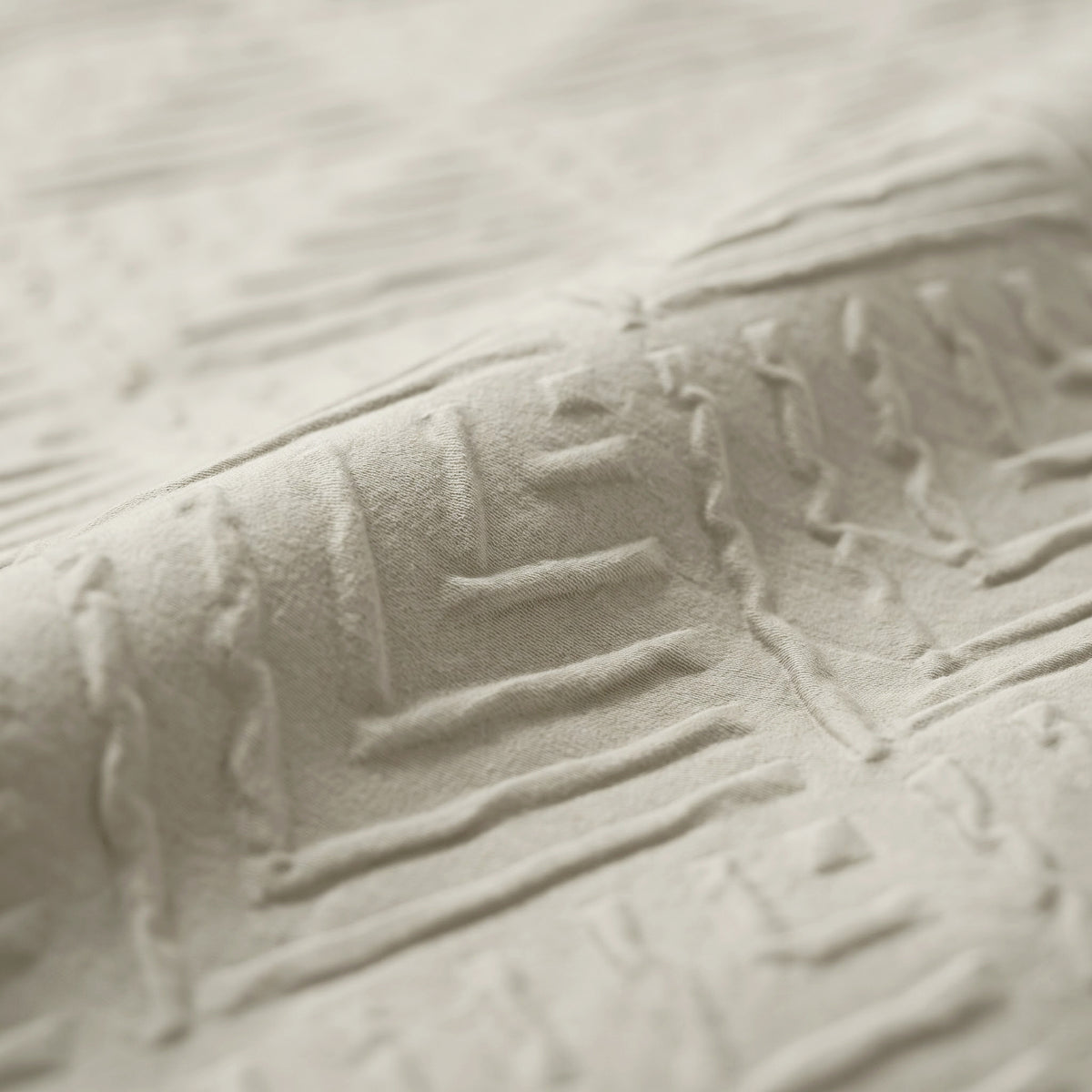 Dekbedovertrek Modern Geo 3D Cream