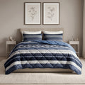 Lazy Dekbed Elisabeth Navy Met Kussenslopen