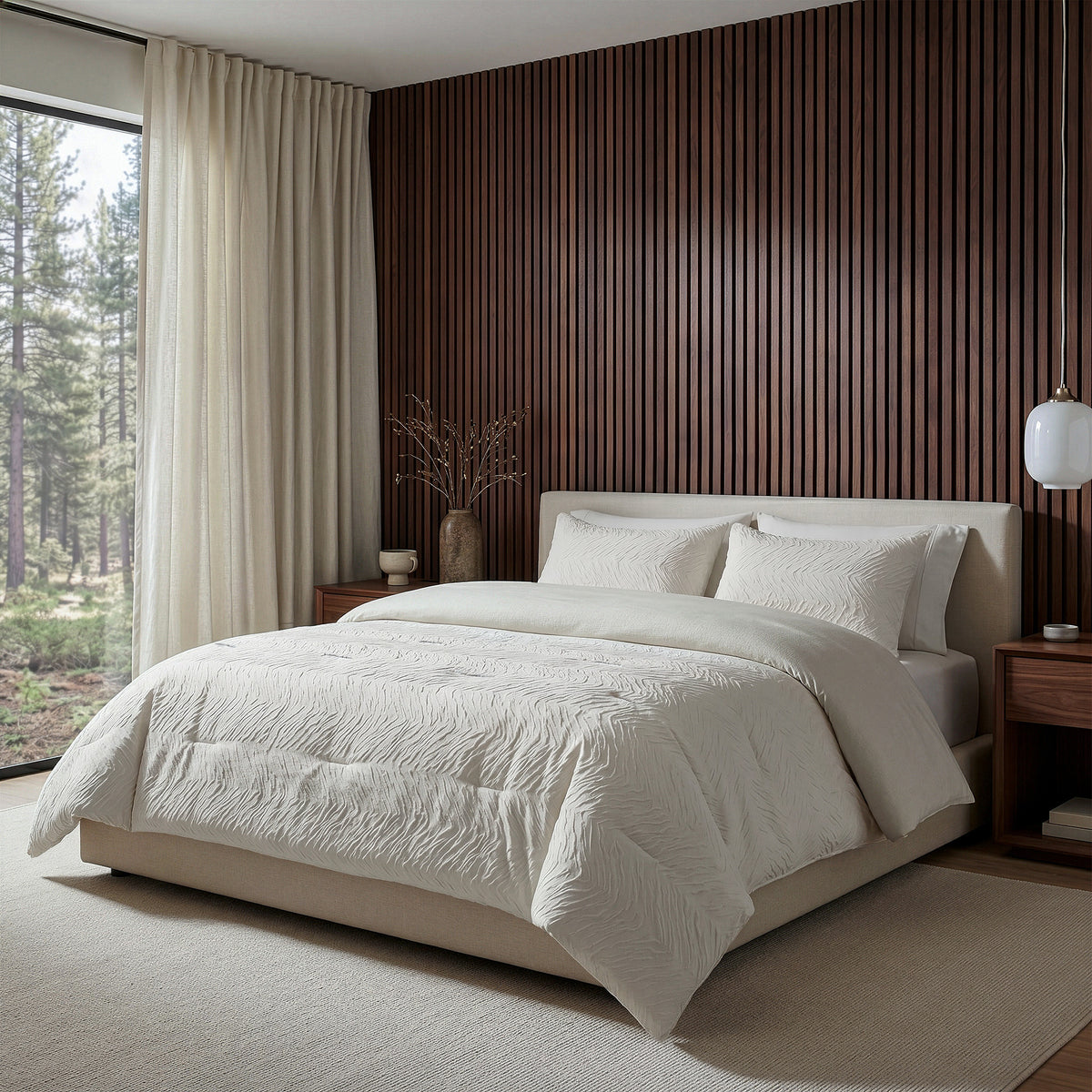 Lazy Dekbed Salva Beige Met Kussenslopen