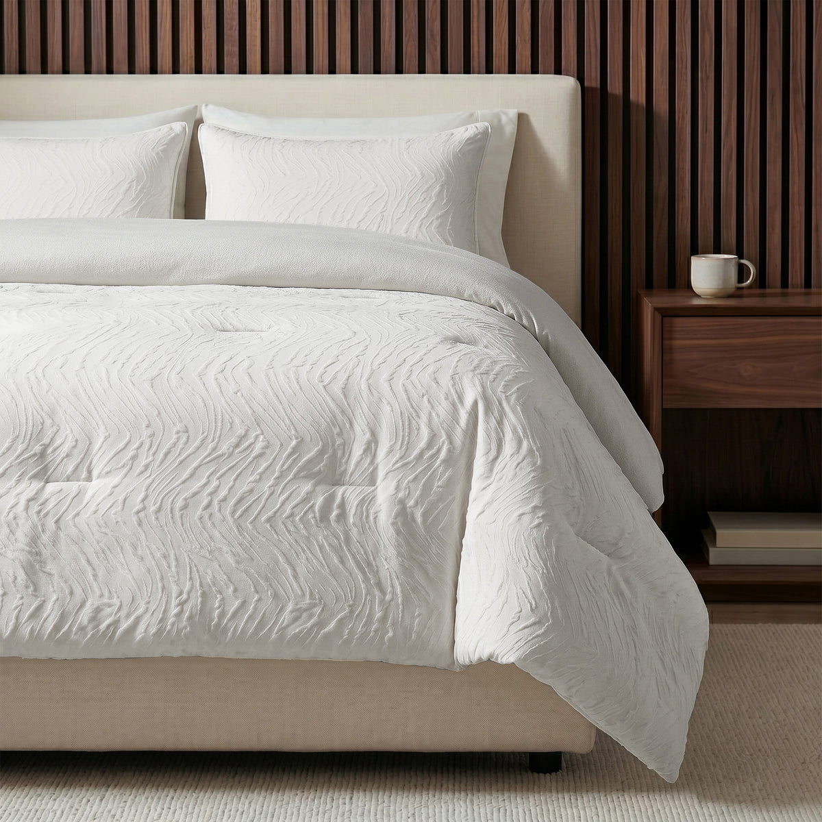 Lazy Dekbed Salva Beige Met Kussenslopen