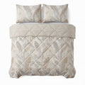 Dekbed Zonder Overtrek Gacho Taupe – Wasbaar, incl. kussenslopen, extra lang 220 cm