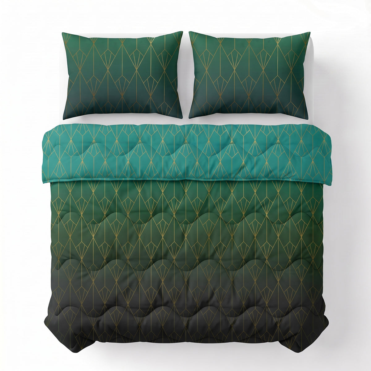 Lazy Dekbed Bowen Groen