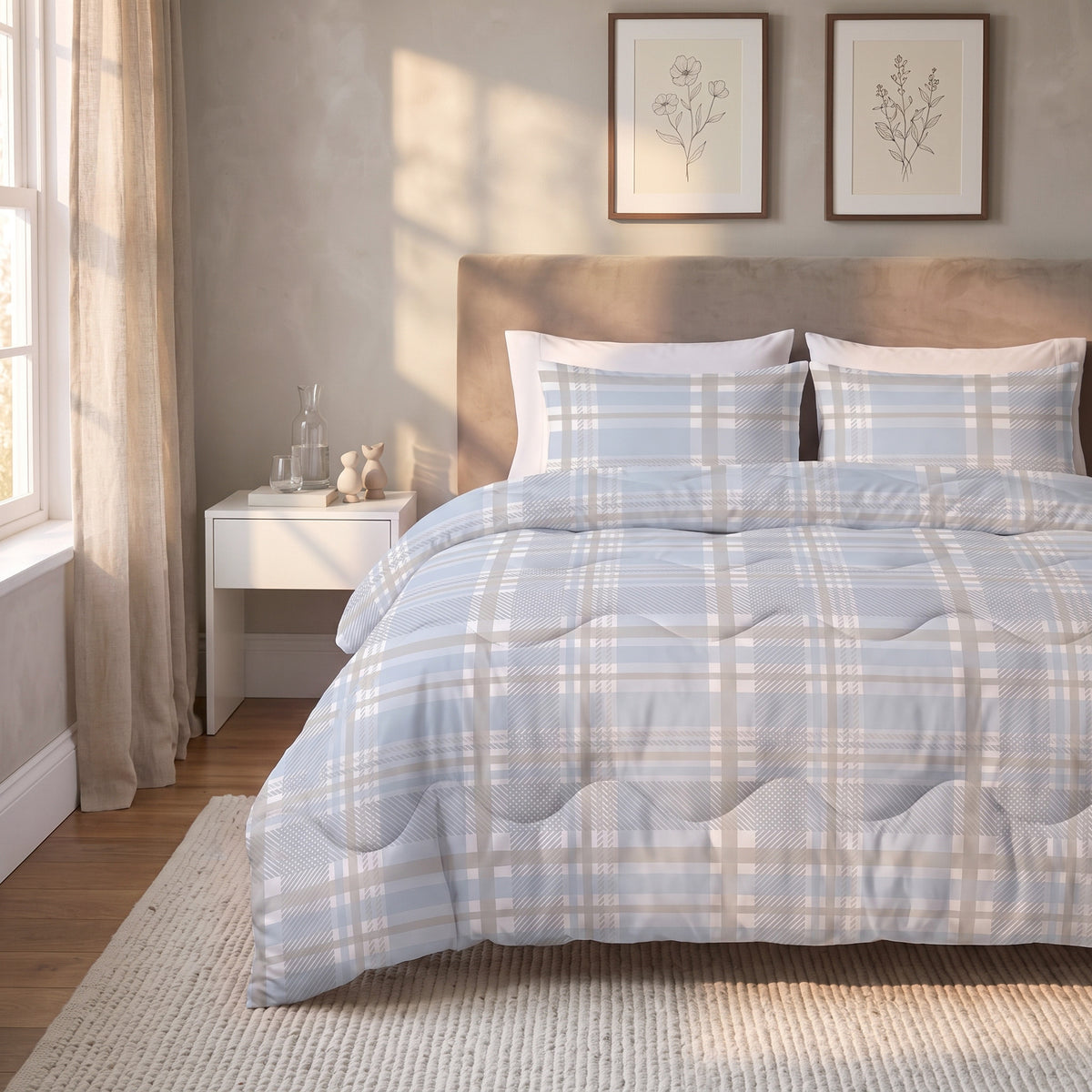 Lazy Dekbed Lilou Blauw