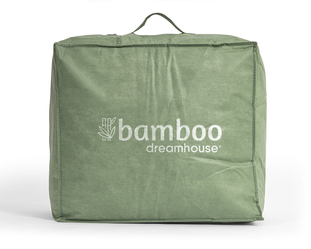 Bamboe Hoofdkussen Wit 60 x 70 cm