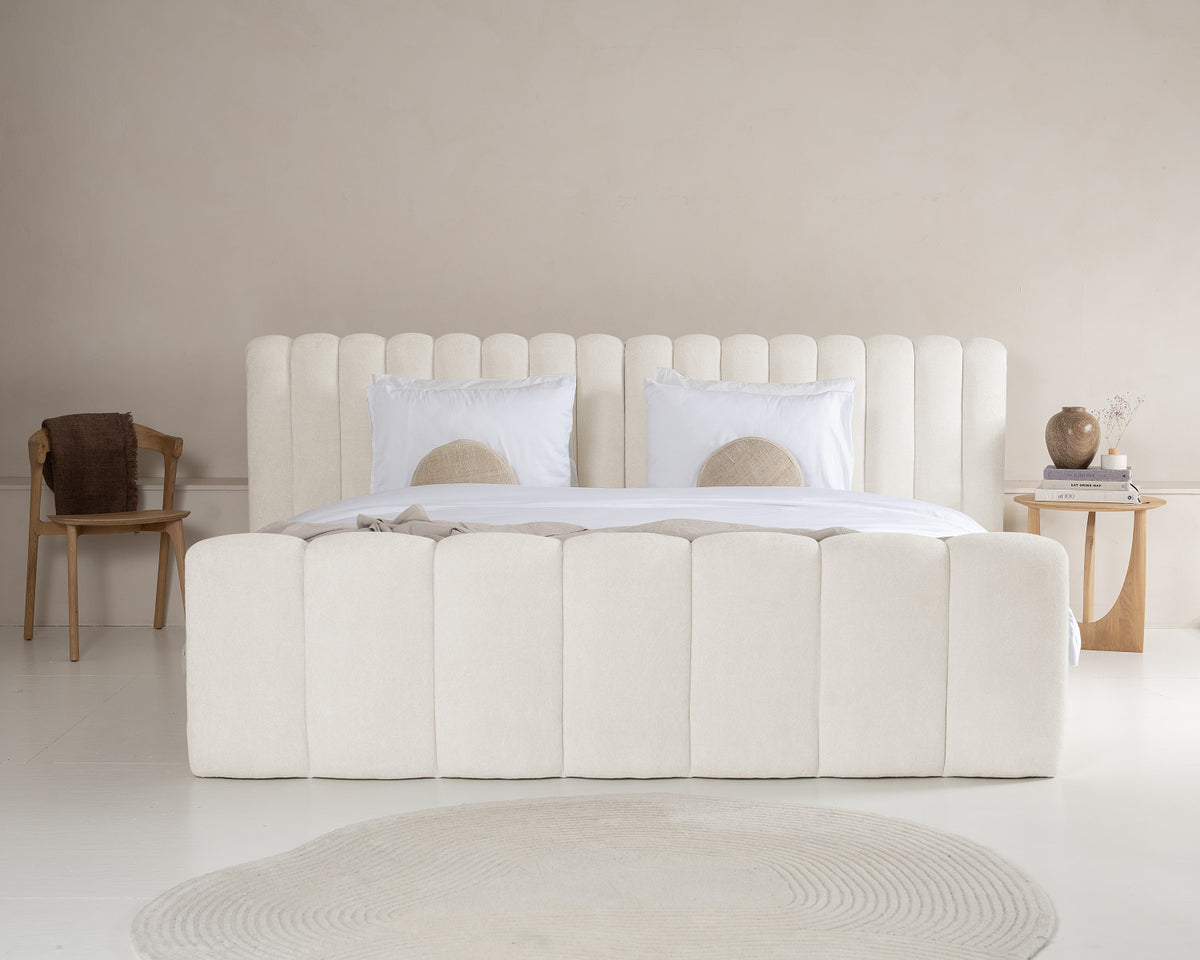 Adore Chique designbed Beige met Hybrid Pocket Matras