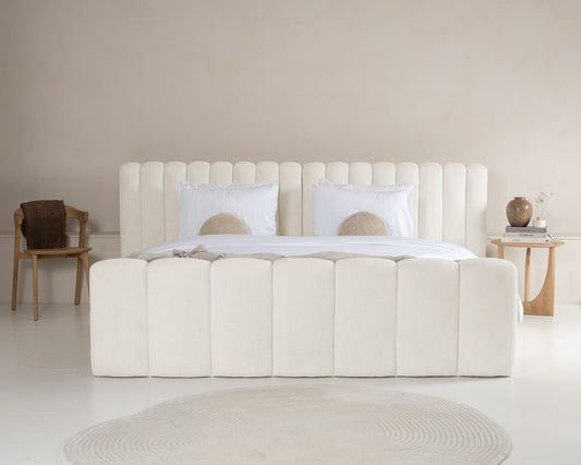 Adore Chique designbed Beige met Hybrid Pocket Matras