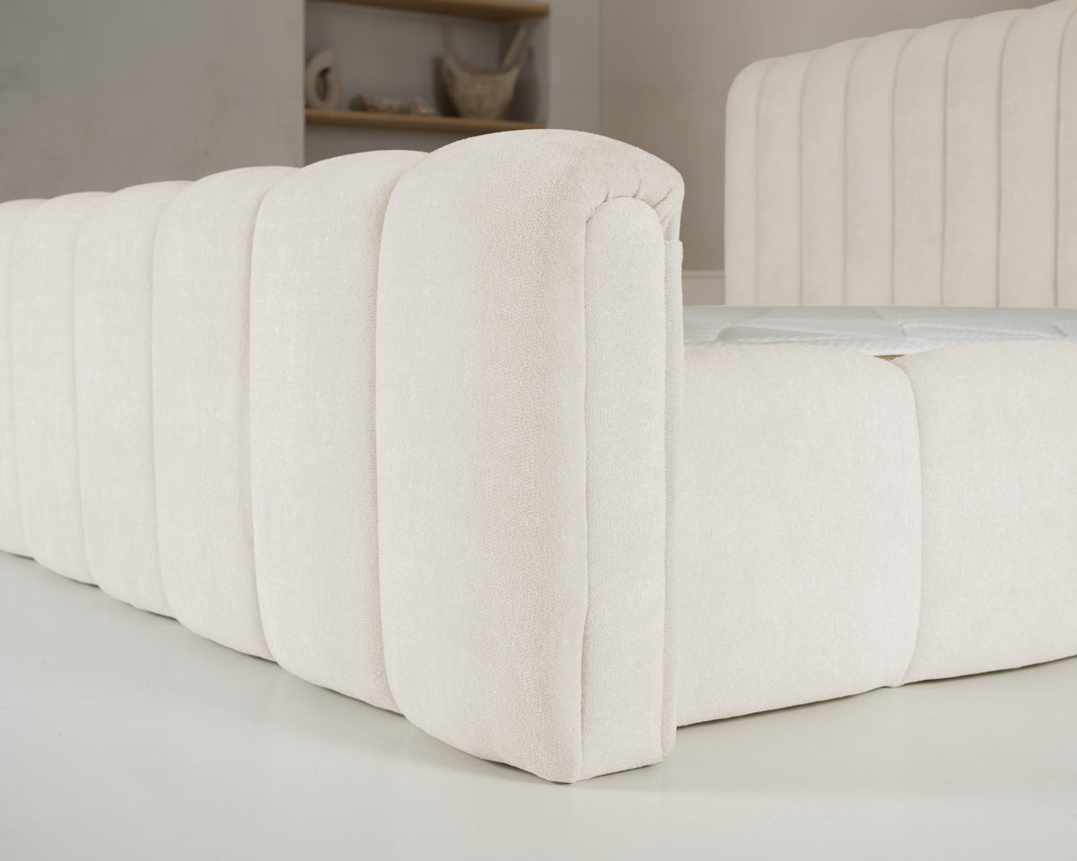 Adore Chique designbed Beige met Hybrid Pocket Matras