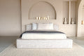 Adore Opberg Element Pearl Beige met Hybrid Pocket Matras
