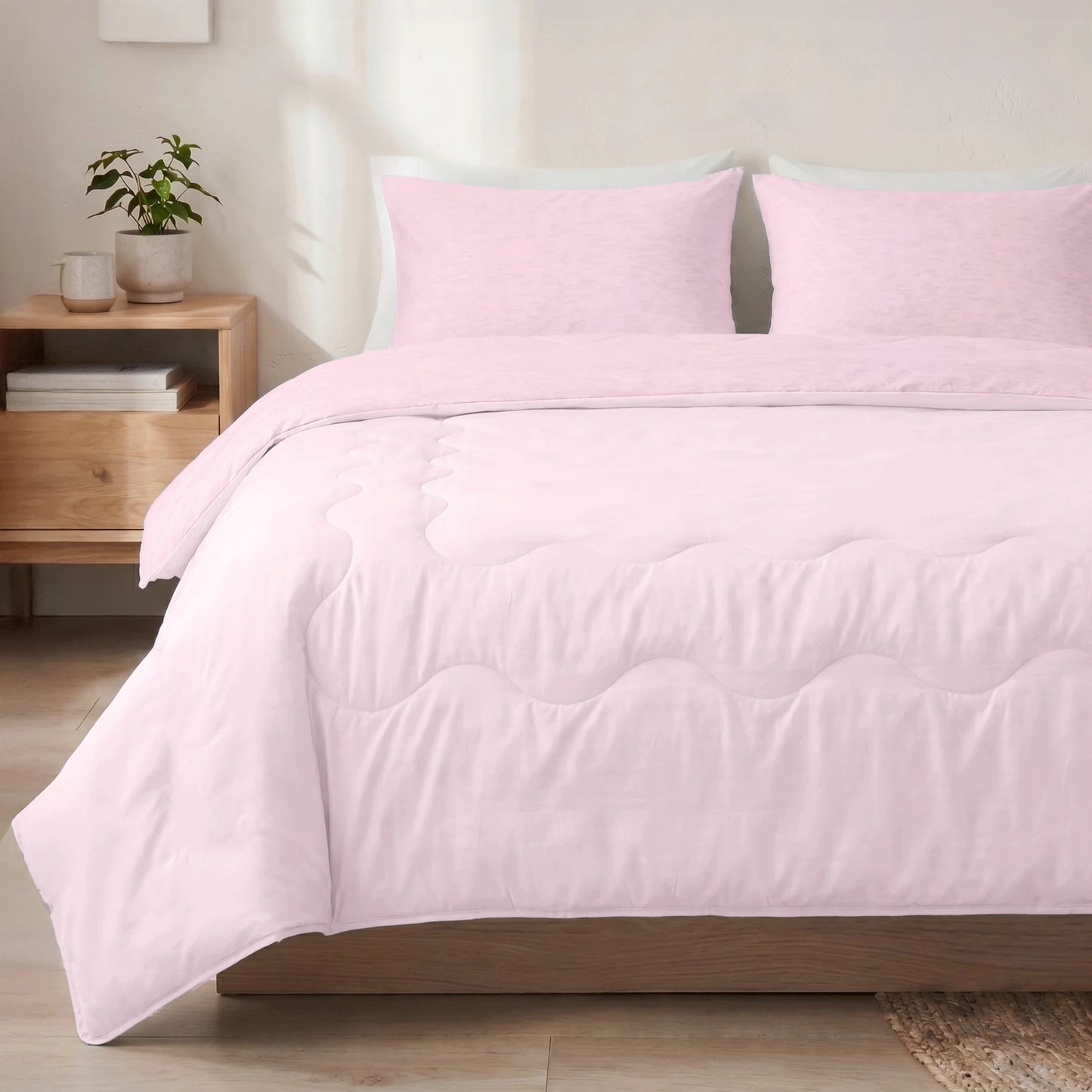 NordDream verkoelend dekbed Roze nu 1+1 GRATIS