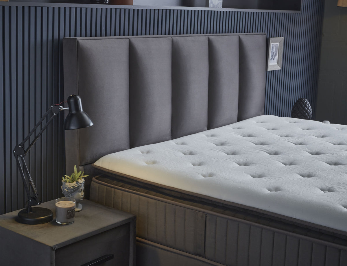 SKYBEDD® Boxspring met opbergruimte Birdybedd Antraciet