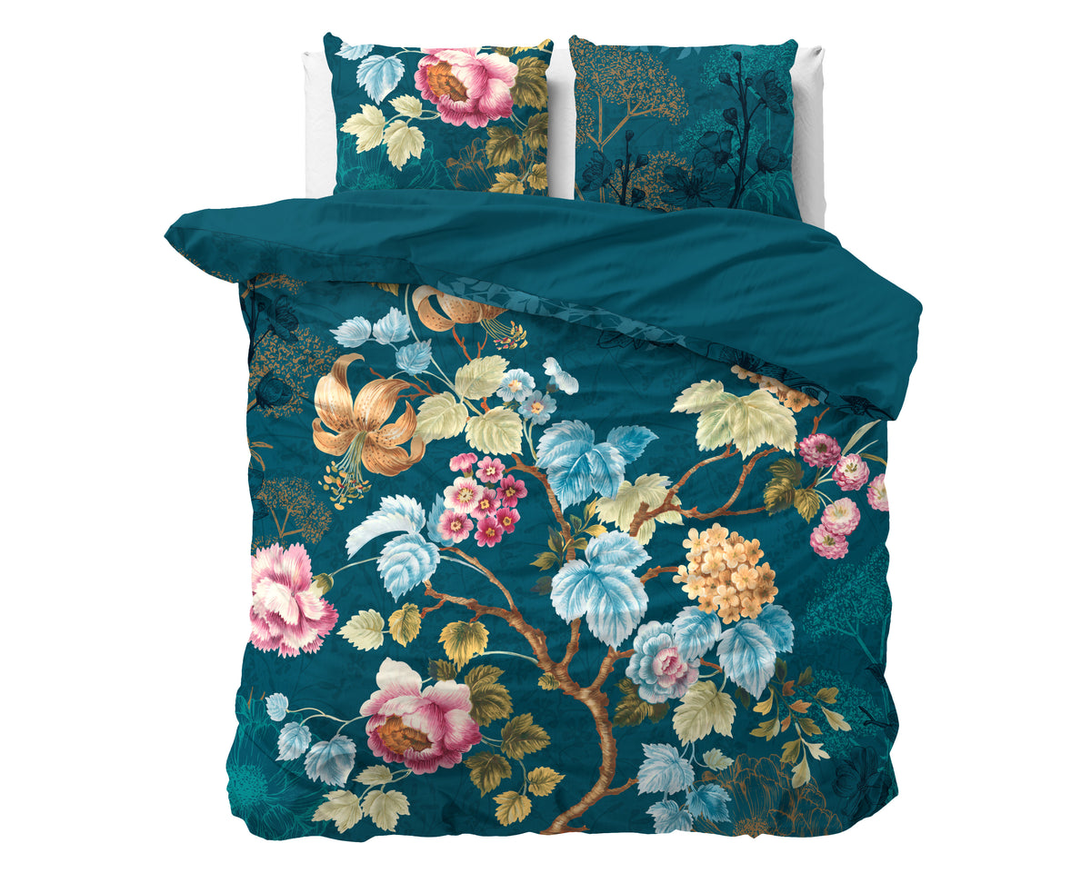 Dekbedovertrek Chanda Blauw