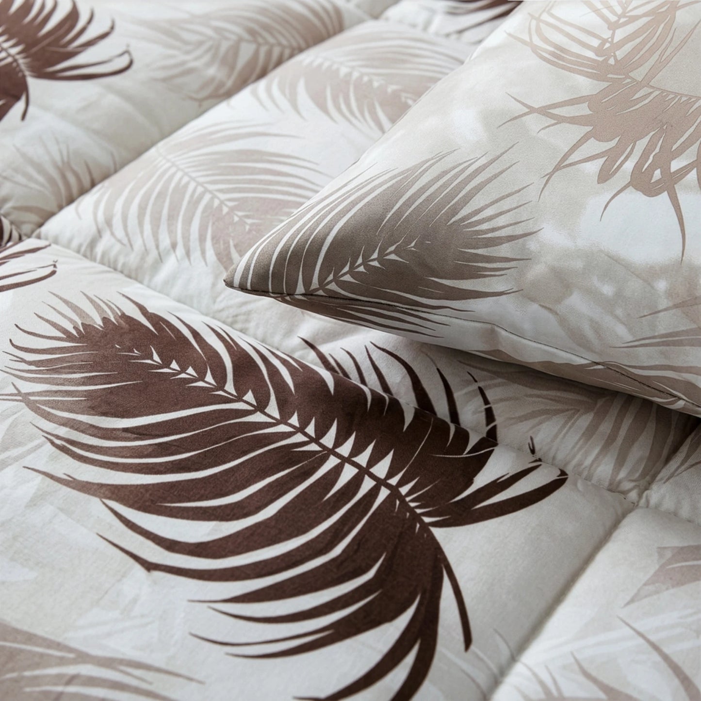 NordDream Dekbed Feathers Zand Met kussenslopen 1+1 GRATIS