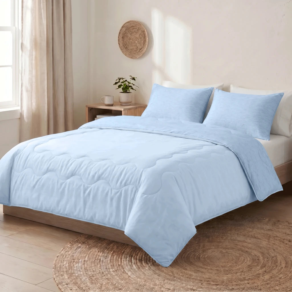 NordDream verkoelend dekbed Blauw nu 1+1 GRATIS
