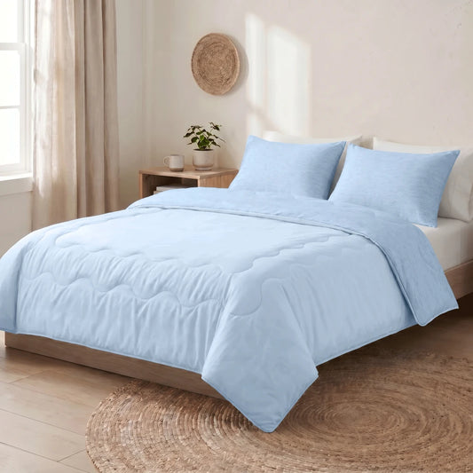NordDream verkoelend dekbed Blauw nu 1+1 GRATIS