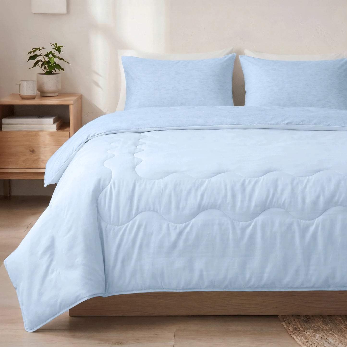 NordDream verkoelend dekbed Blauw nu 1+1 GRATIS