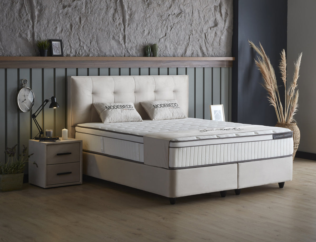 SKYBEDD® Modebedd Beige