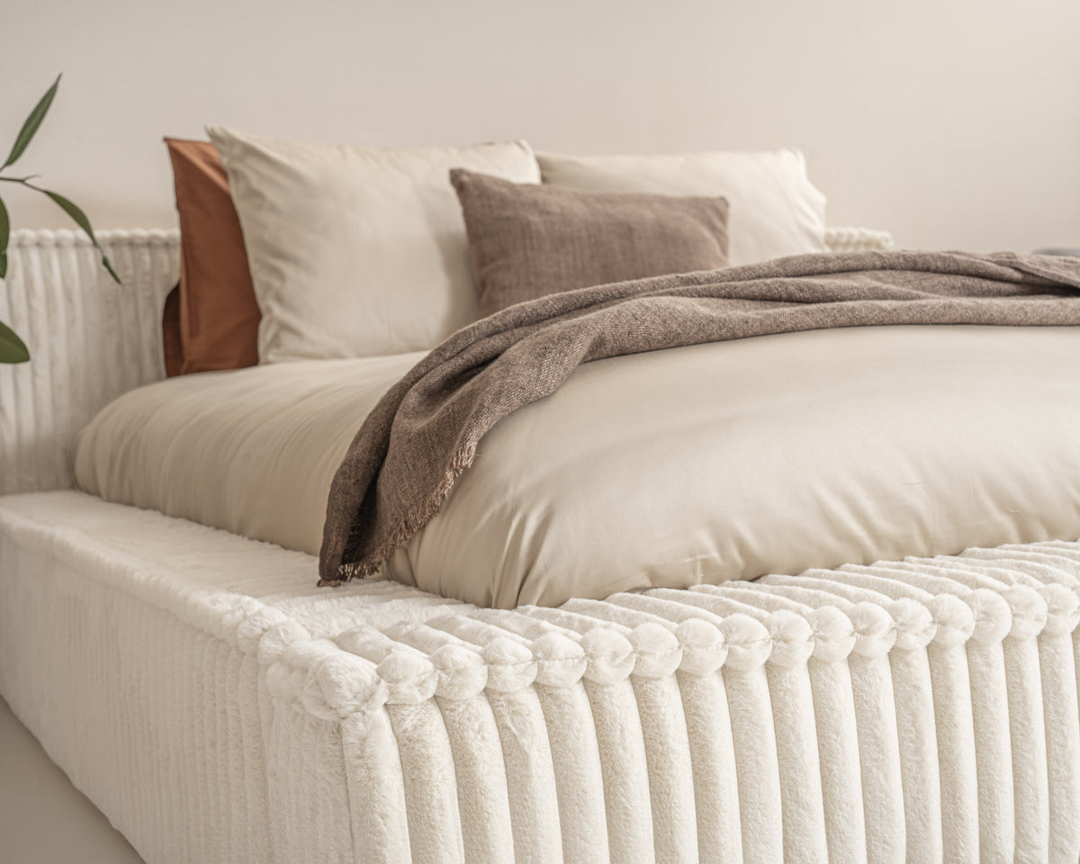 Adore Opberg Melody Pearl beige met Hybrid Pocket Matras