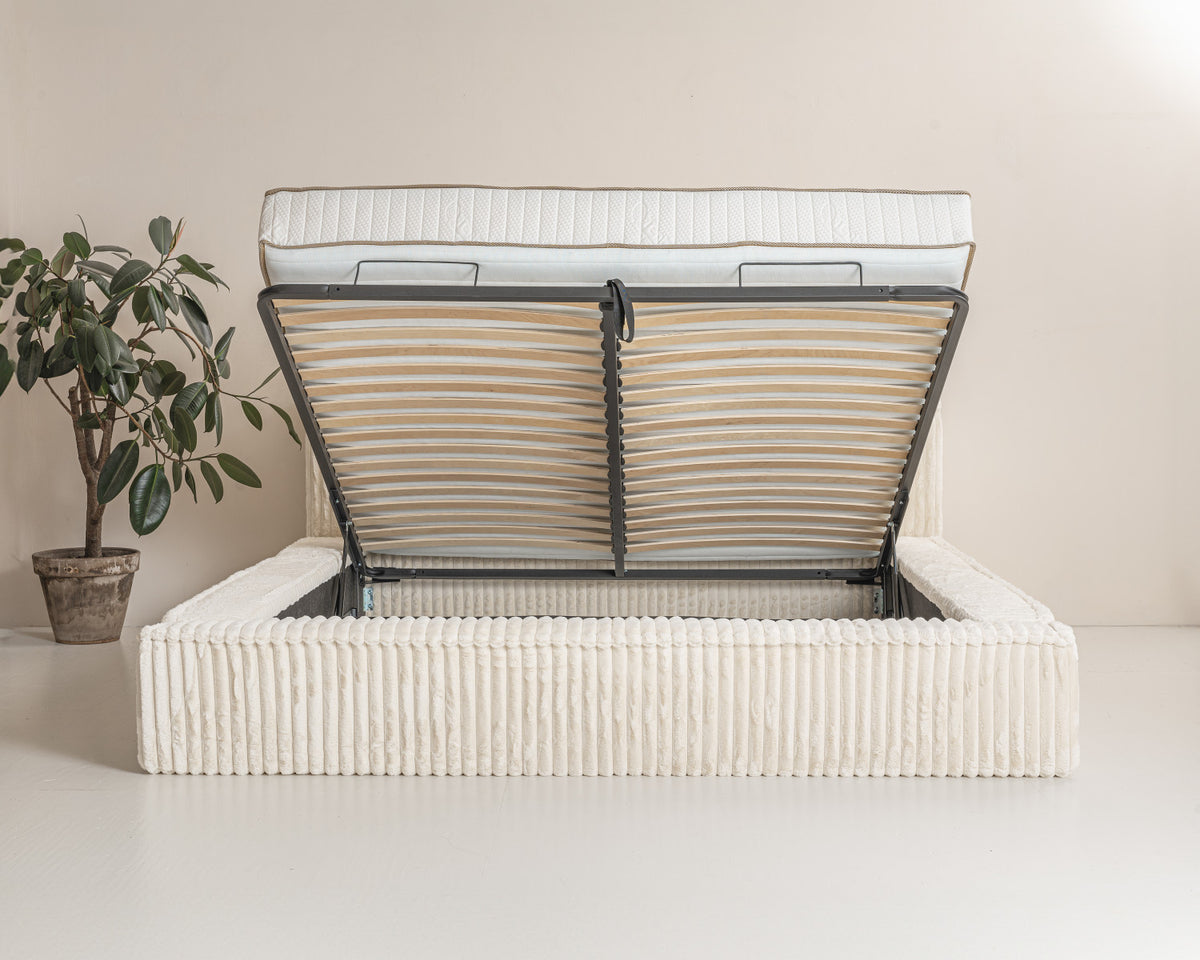 Adore Opberg Melody Pearl beige met Hybrid Pocket Matras