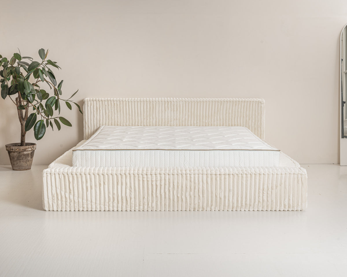 Adore Opberg Melody Pearl beige met Hybrid Pocket Matras