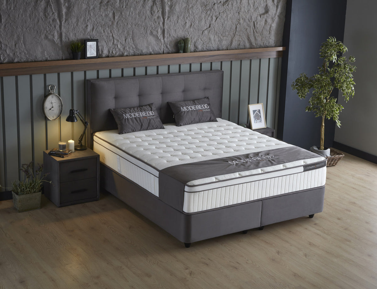 SKYBEDD® Boxspring met opbergruimte Modebedd